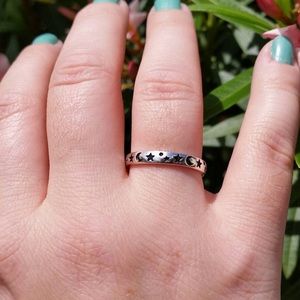 NWT Moon and Star Ring